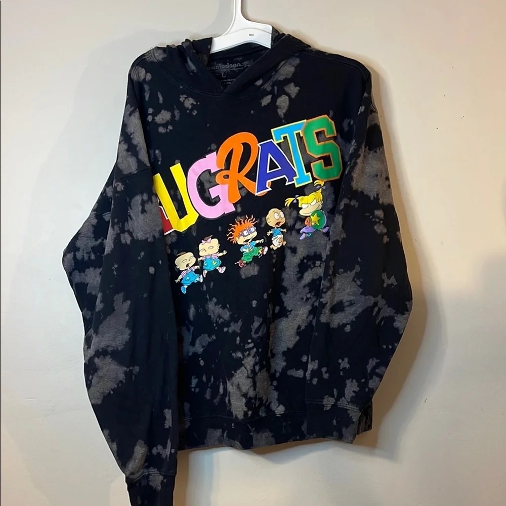 Nickelodeon Women’s Black Rugrats Sweatshirt Size L EUC #229 - Picture 3 of 4
